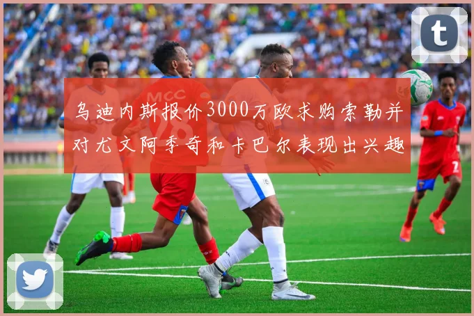 乌迪内斯报价3000万欧求购索勒并对尤文阿季奇和卡巴尔表现出兴趣